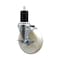 Service Caster 5'' Nylon Swivel 1-3/4'' Expanding Stem Caster with Brake SCC-EX20S514-NYS-TLB-134 - alternate 1